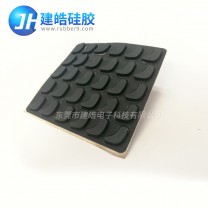 儀器設(shè)備硅膠腳墊背貼3M膠